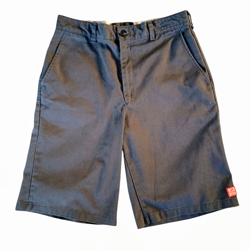 Vans Gray Flat Front Shorts Sz 32